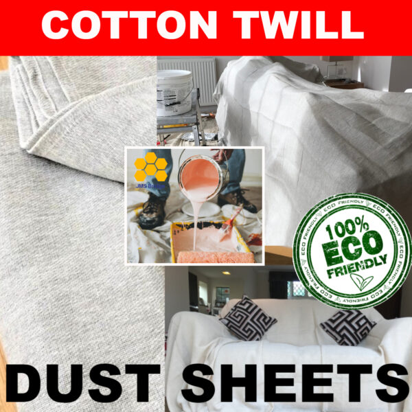 cotton dust sheets