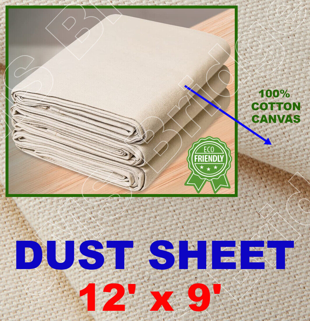 Heavy Duty Dust Sheets: Premium Canvas Protection